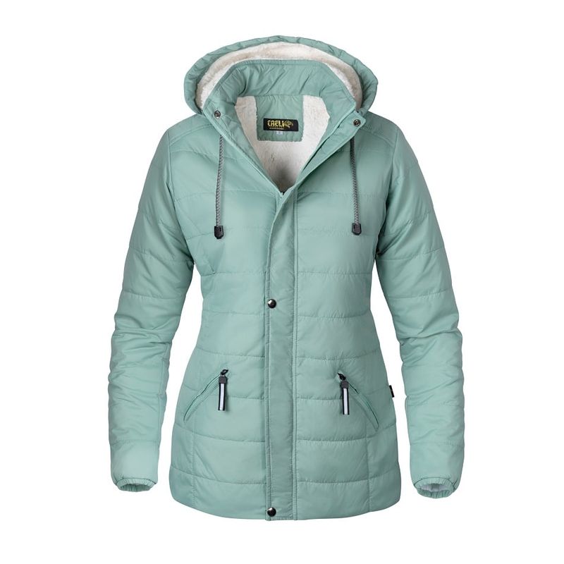 CAELI - chaqueta abrigo ovegera MUJER lluvia frio semi impermeable marca CAELI