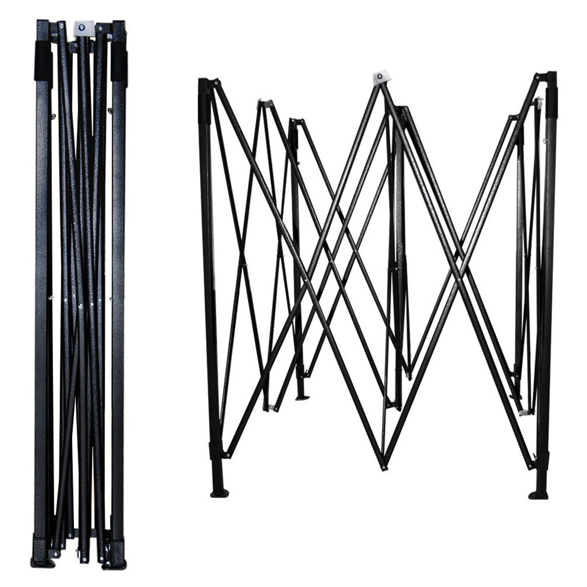 JARDIMEX - Toldo Plegable 3x2 Impermeable Ajustable Araña Rojo