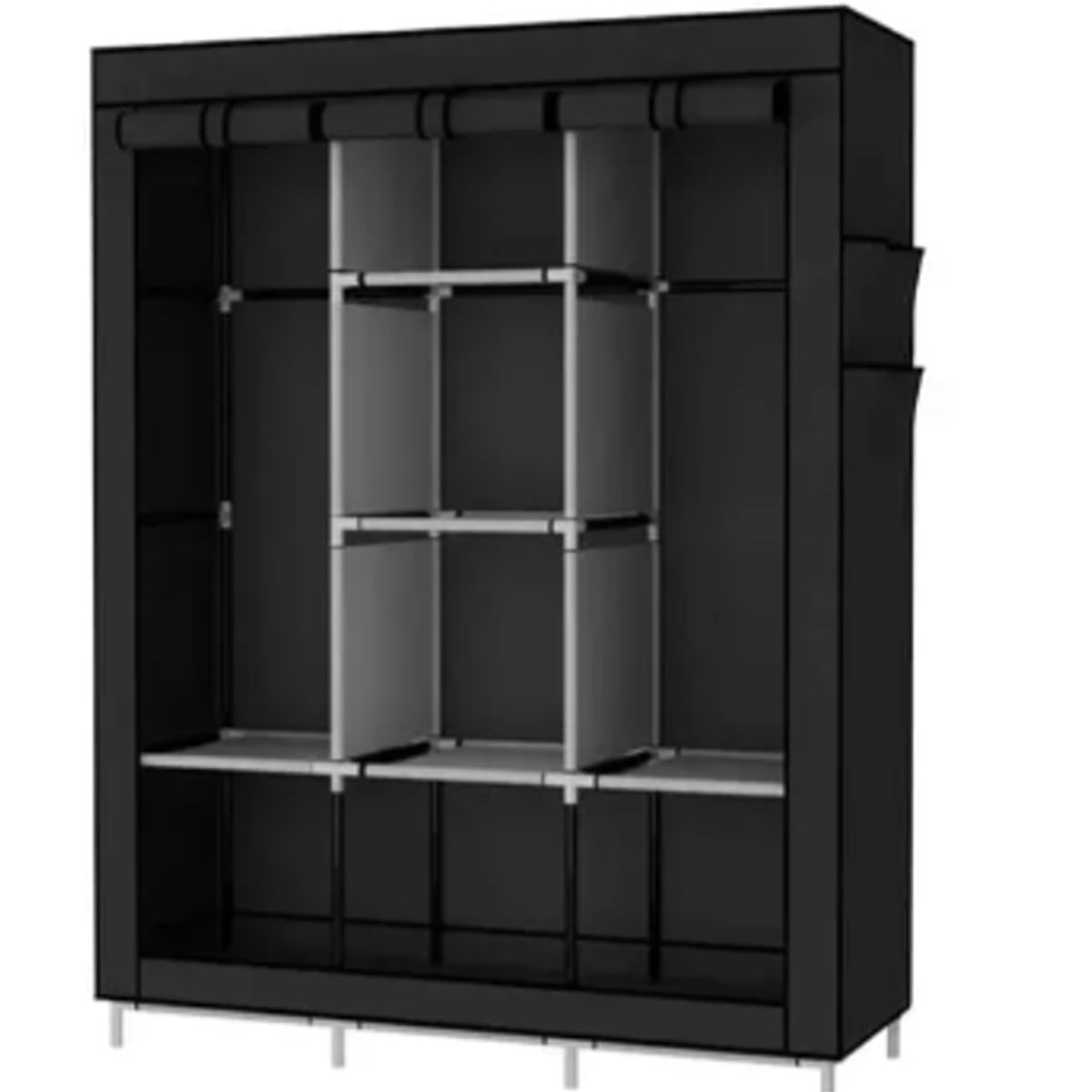 GENERICO - Closet Ropero Armable 3 Puertas Organizador Portátil