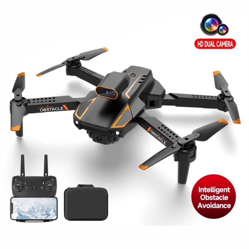 GENERICO - Drone Wifi Doble Camara Sensor De Obstáculos S91a + Estcuhe