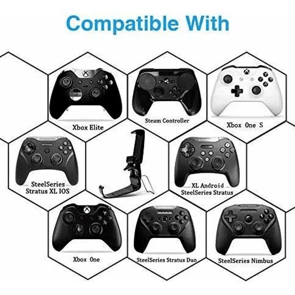 GEF - Soporte Celular Para Control Xbox One Smart Clip Ajustable