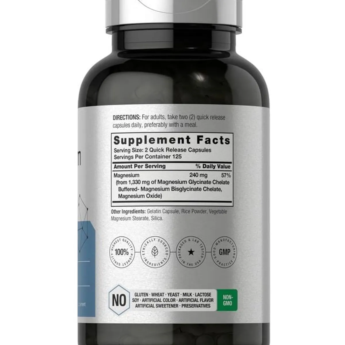 GENERICO - Glicinato De Magnesio 1330mg