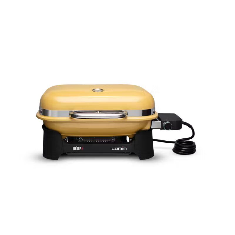 WEBER - Asador electrico Weber LUMIN COMPACT AMARILLO GOLDEN