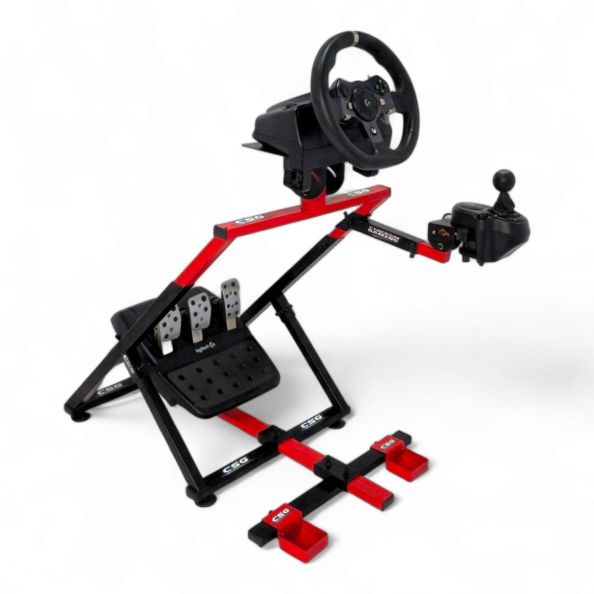 GENERICO - Base simulador de manejo simracing para volante logitech y otras marca