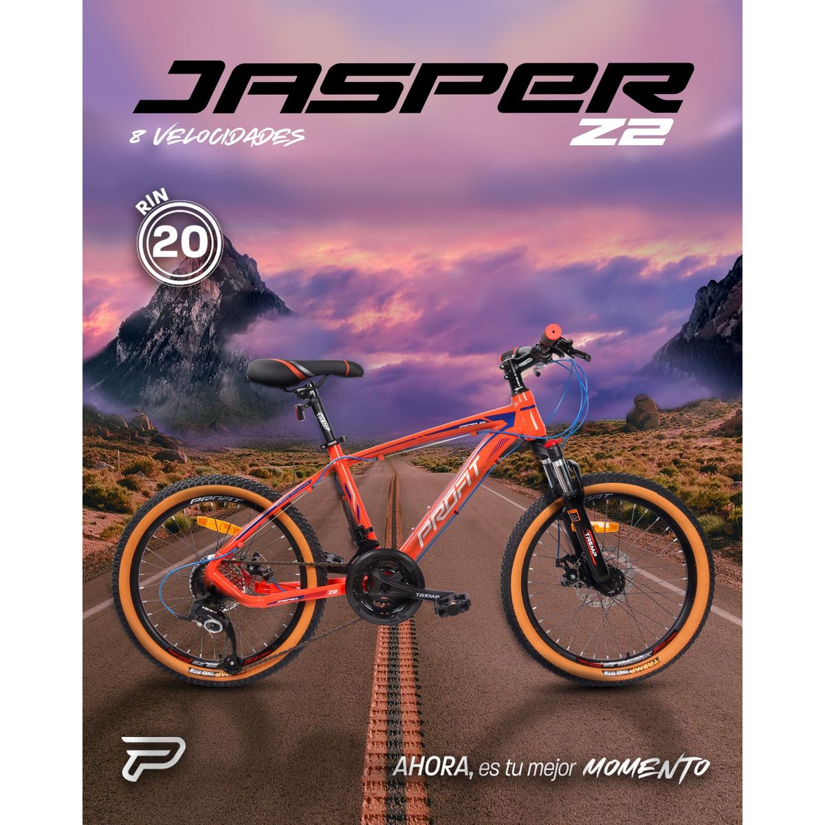 PROFIT - Bicicleta Infantil Profit Jasper 8vel rin 20