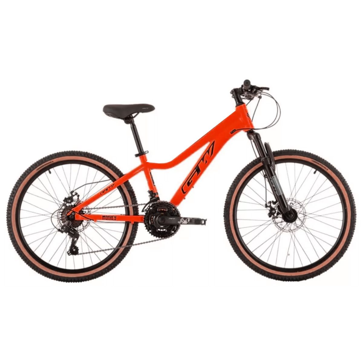 GW - BICICLETA GW MONKEY RIN 24 7 VEL ALUMINIO
