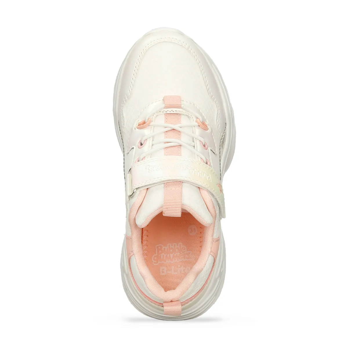 BUBBLE GUMMERS - Tenis Para Niña Bubblegummers Blanco-Rosado Stella