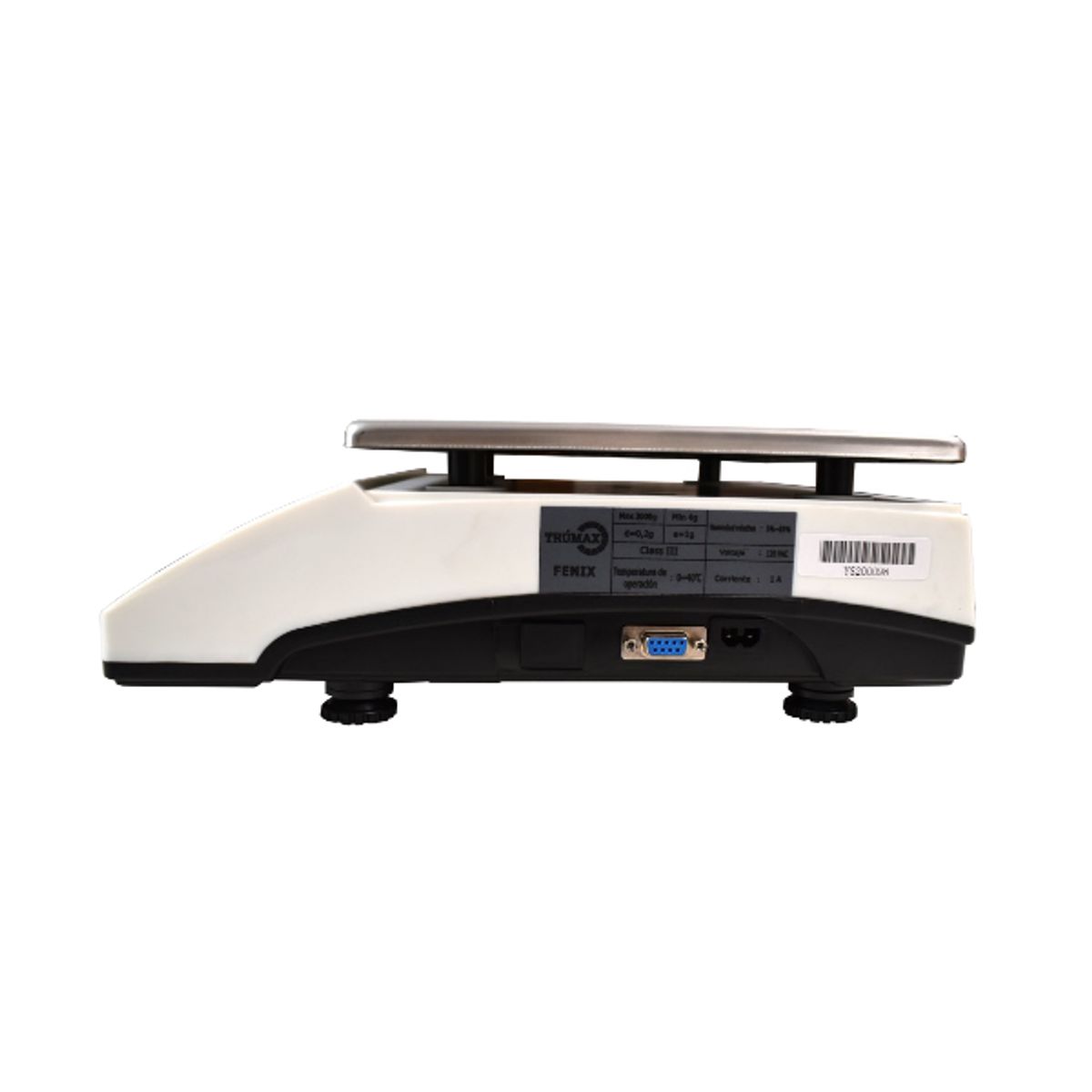 GENERICO - Balanza Digital Fenix Capacidad 6 kg, división 0.5 g, Marca Trumax