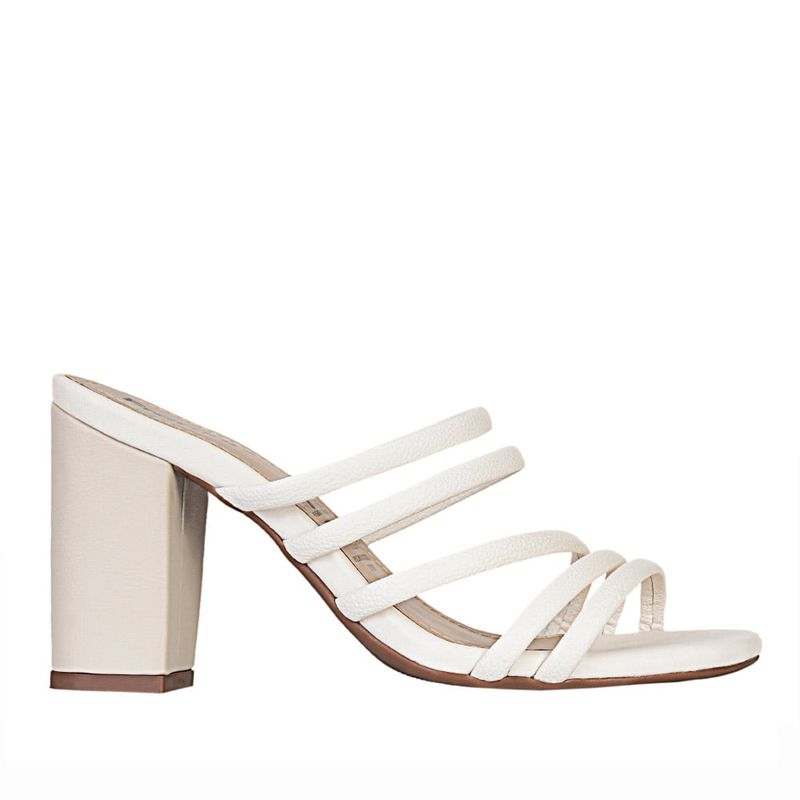 FRATTINI - Sandalia tacon de Mujer marca FRATTINI en Color BLANCO  / SAND.SARA-05