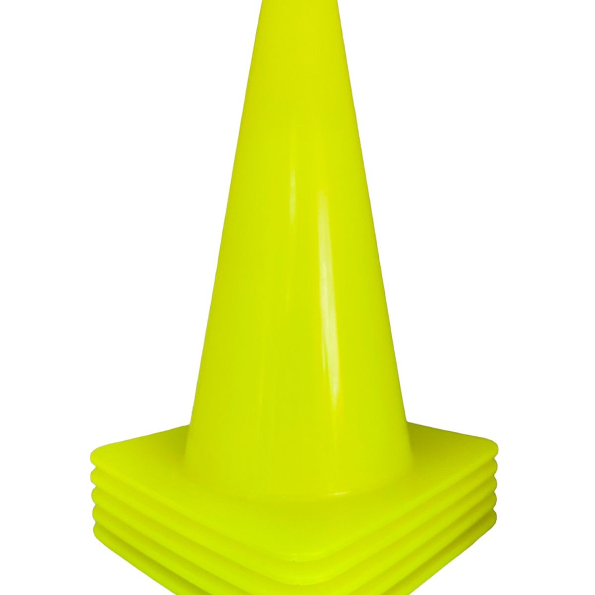 GENERICO - Set Por 5 Conos De Entrenamiento En Polietileno 30 Cm