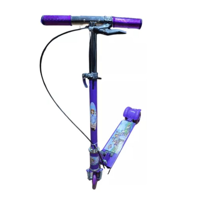 INNOVA - Scooter Para Niños Pequeños Luces Ruedas Metalica Plegable