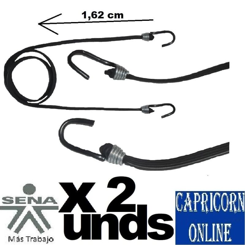 SENA - 2 Pulpos lazos Caucho Sintético