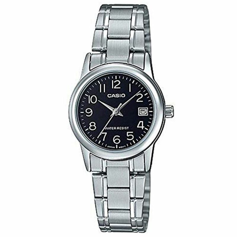 CASIO - Reloj Casio  LTP-V002D-1B Para Dama Original y Elegante