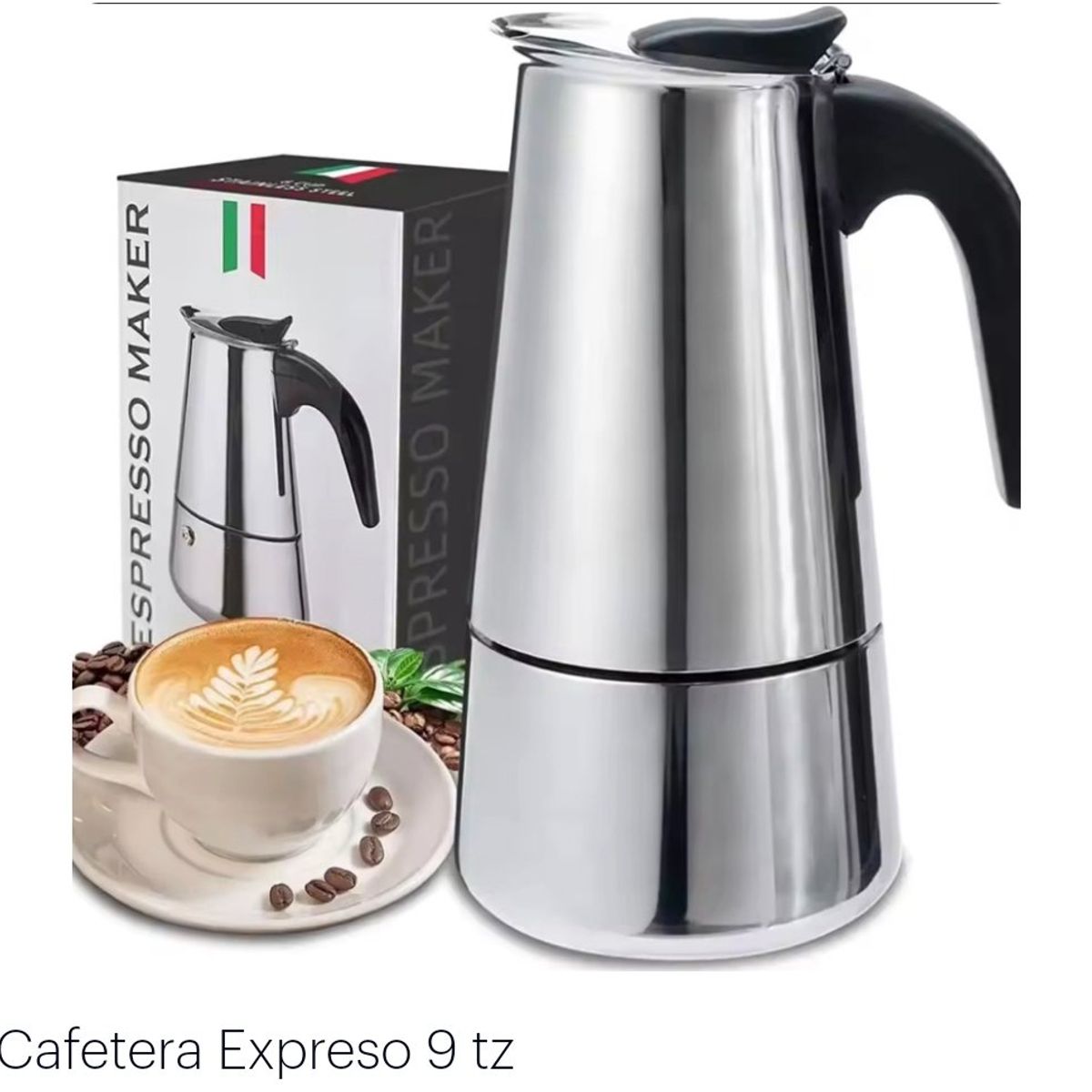 GENERICO - Cafetera Expreso de 9 tazas