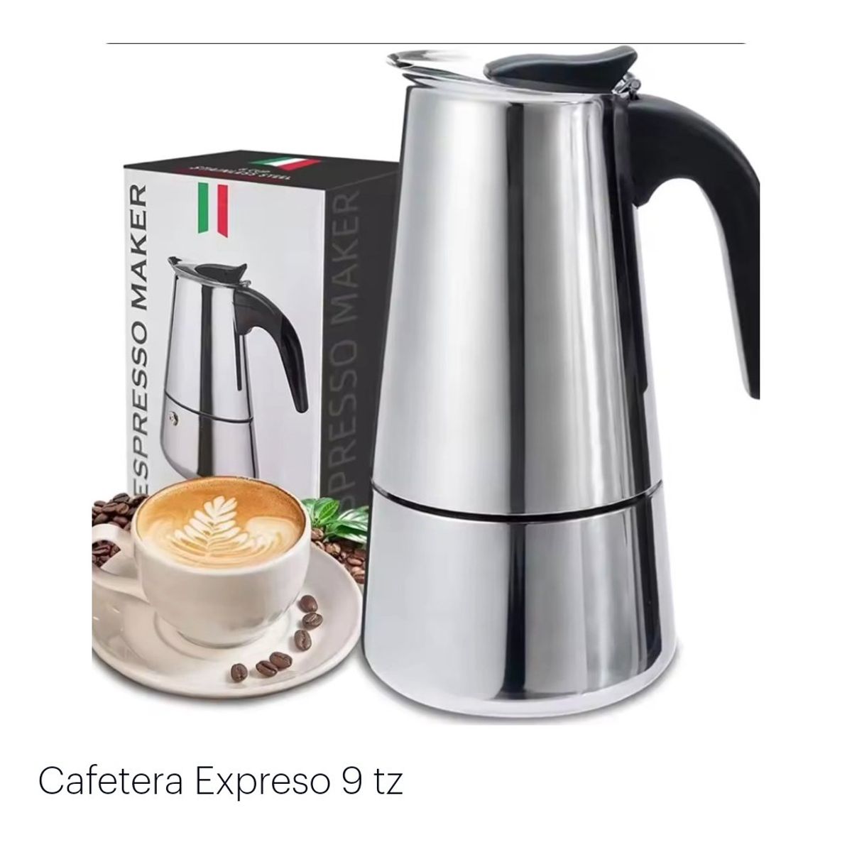 GENERICO - Cafetera Expreso de 9 tazas