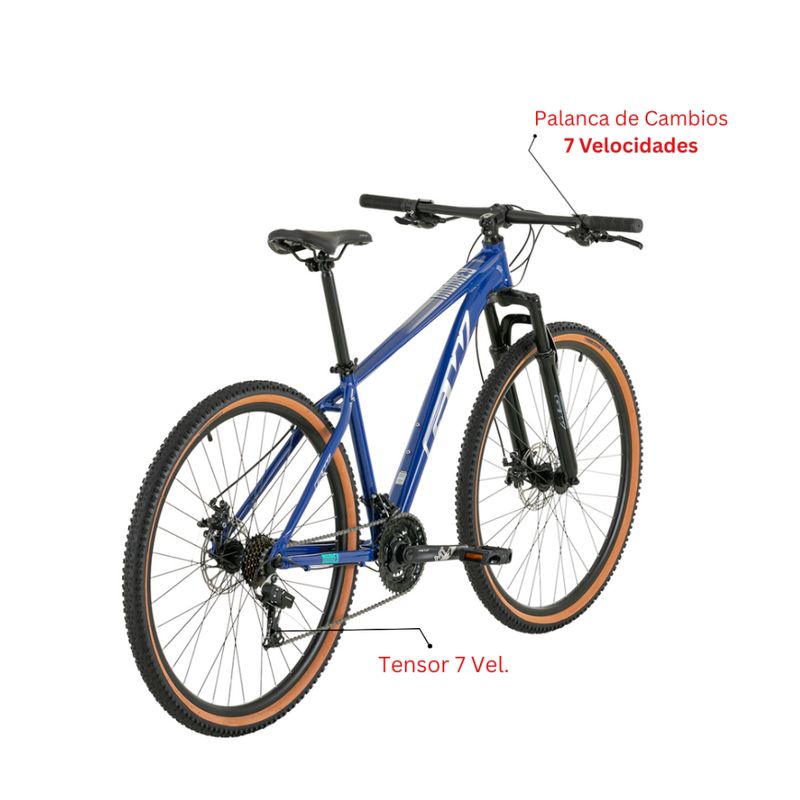 GW - BICICLETA GW MONKEY RIN 29 7 VEL ALUMINIO