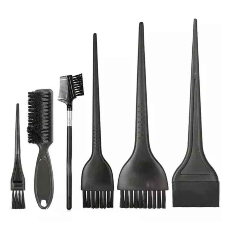 GENERICO - Set X6 Brochas Tintura Cabello