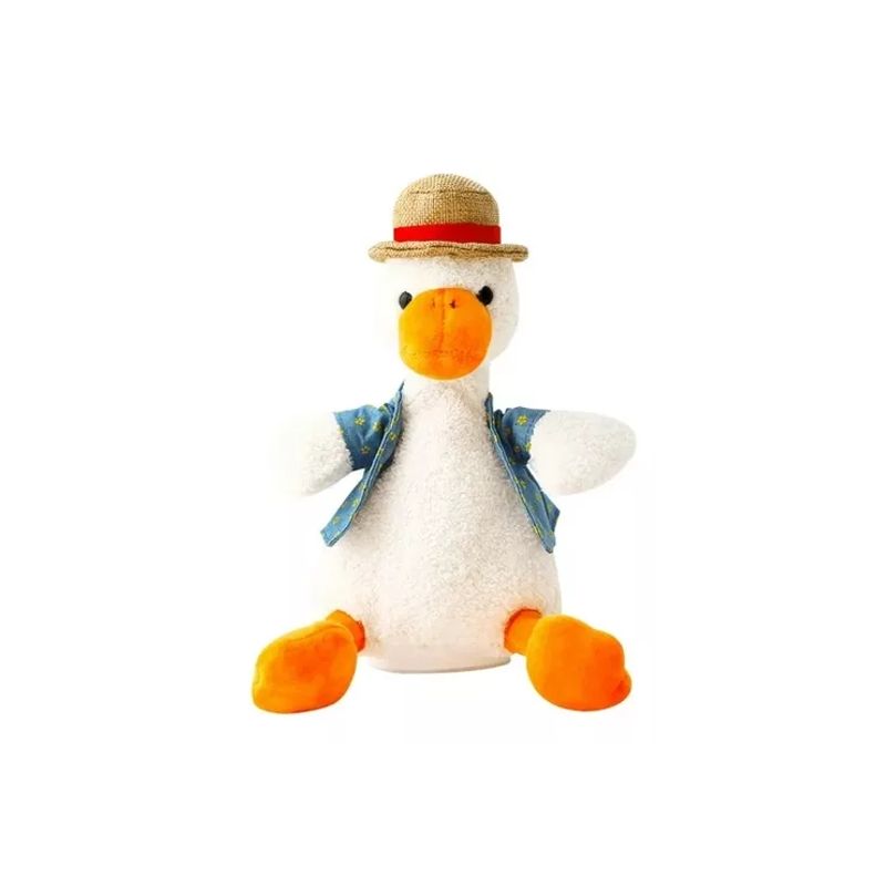 GENERICO - Pato Bebé de Peluche que Canta Baila y Repite Divertido y Interactivo
