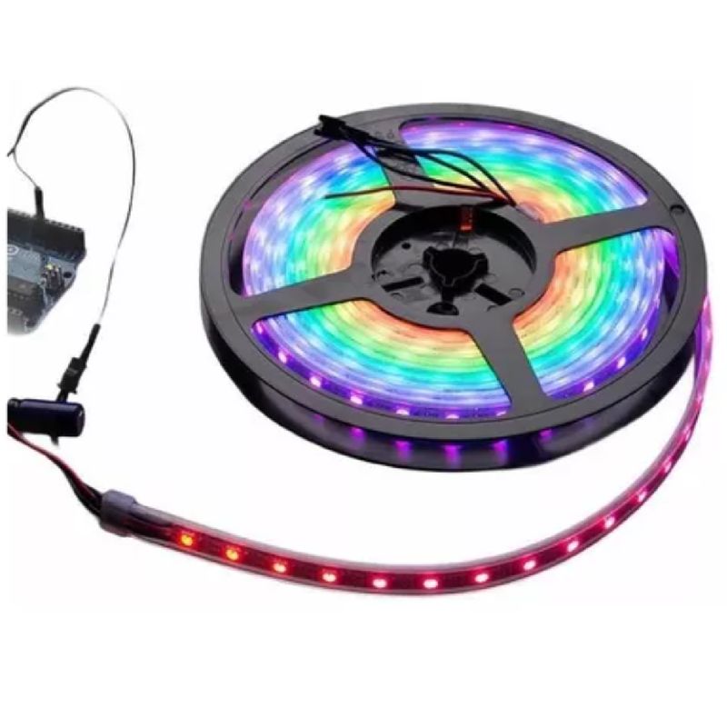 GENERICO - LUCES LED RGB CON CONTROL Y ADAPTADOR