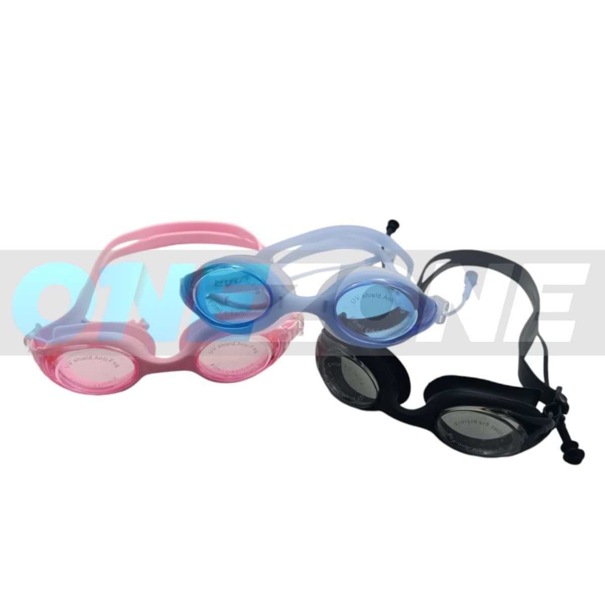 GENERICO - Gafas De Natación Uv Anti Fog Tapa Oido - Zs801 Unisex