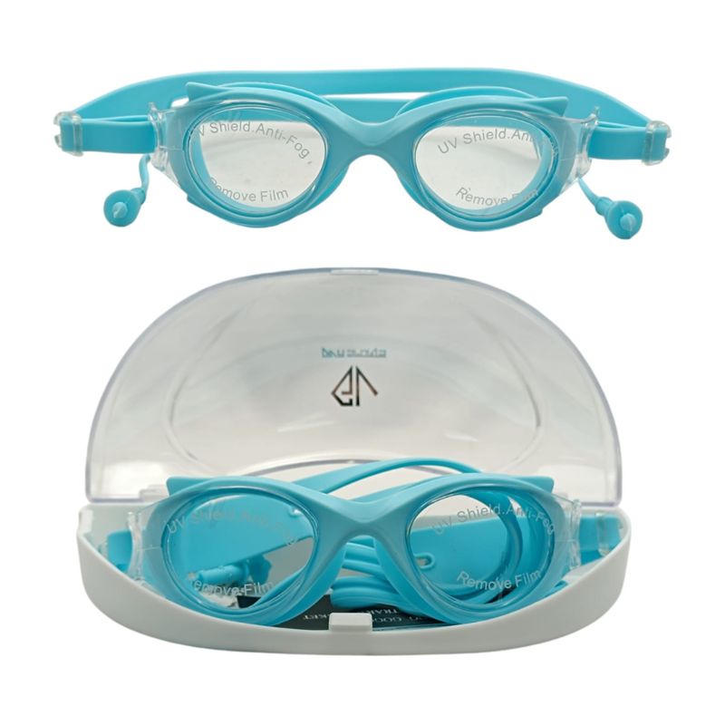 GENERICO - Gafas De Natación Uv Anti Fog Tapa Oído - F2205 unisex