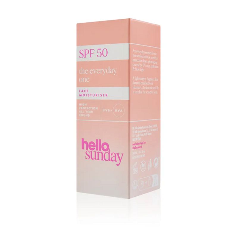 CROMANTIC - Crema Hidratante Facial Hello Sunday Moisturiser SPF 50