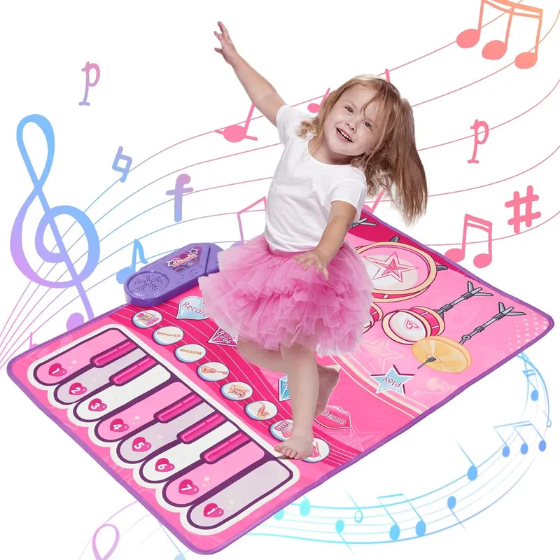 GENERICO - Tapete Musical Táctil Piano para Bebé Juguete Estimulación