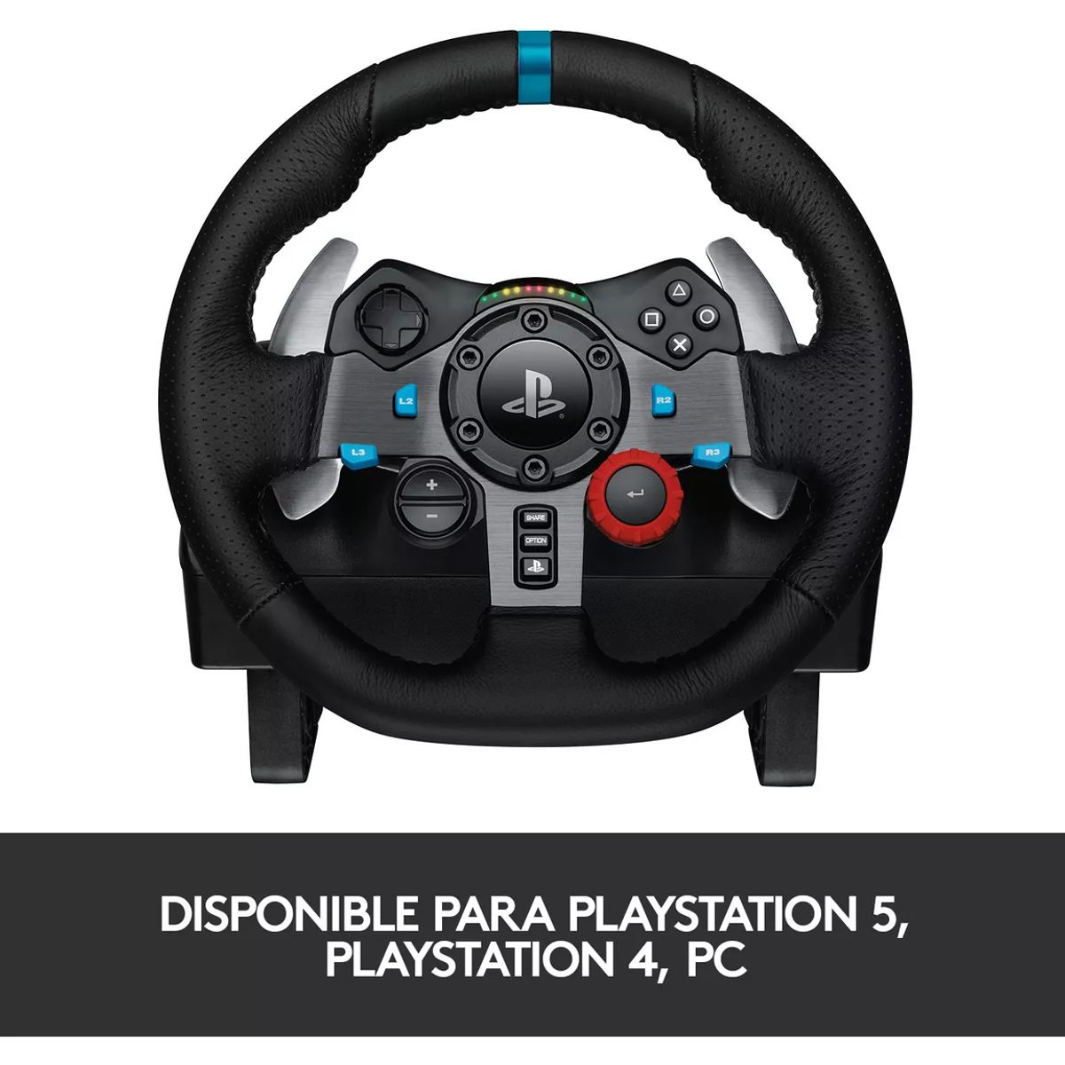 LOGITECH - Timón + Pedales Logitech G29 Driving Force - PS3 PS4 PC - Force Feedback + 3 Pedales