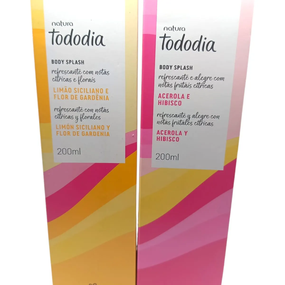 NATURA - perfume splash en combo limon y acerola todo dia