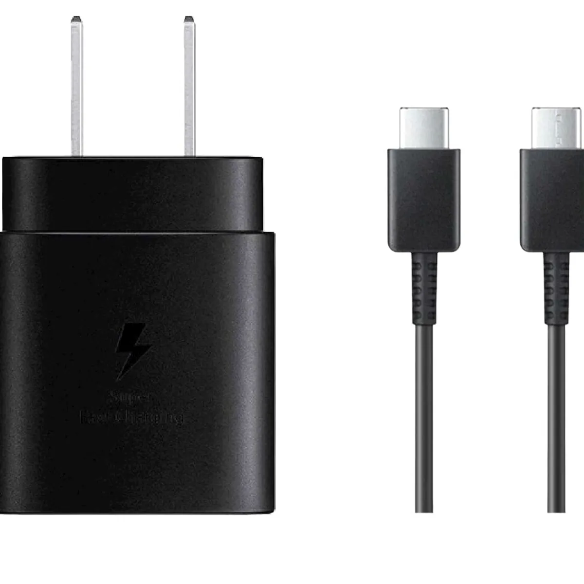 SAMSUNG - Cargador Samsung Galaxy Super Cargar Rapida 25W