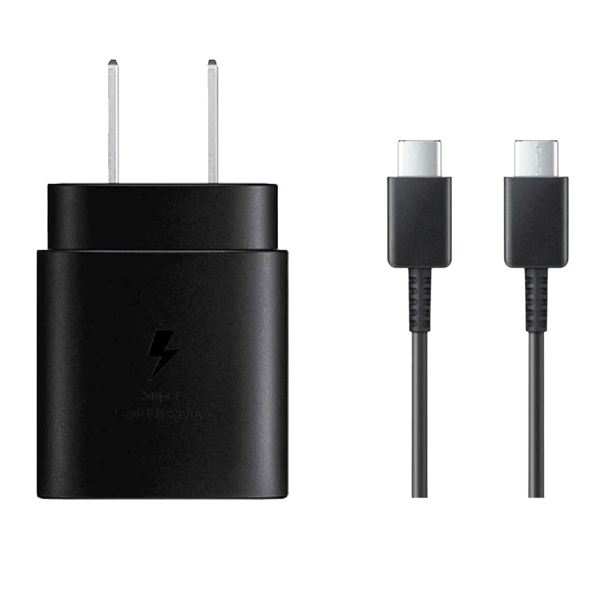 SAMSUNG - Cargador Samsung Galaxy Super Cargar Rapida 25W