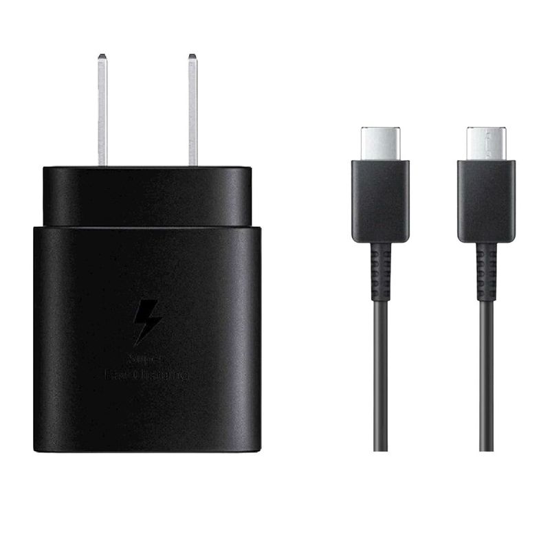 SAMSUNG - Cargador Samsung Galaxy Super Cargar Rapida 25W
