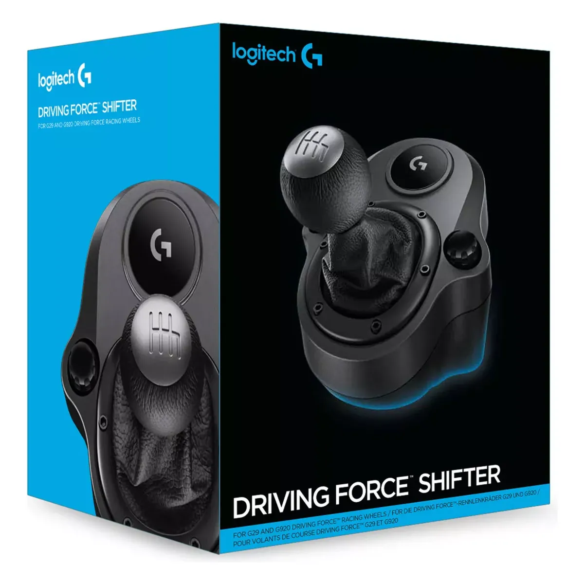 LOGITECH - Palanca de cambios Shifter Logitech Gaming para Timón G29 G923 y G920