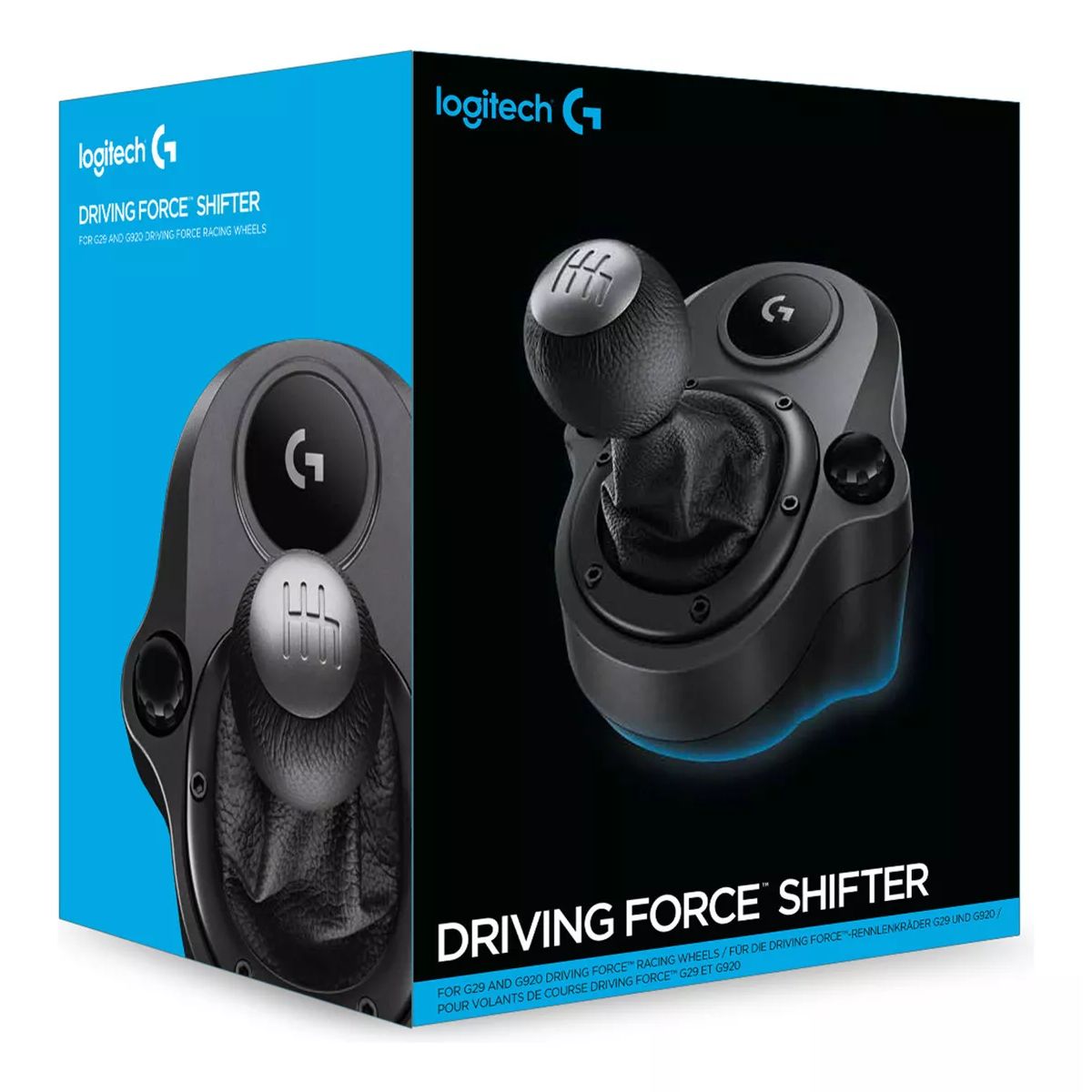 LOGITECH - Palanca de cambios Shifter Logitech Gaming para Timón G29 G923 y G920