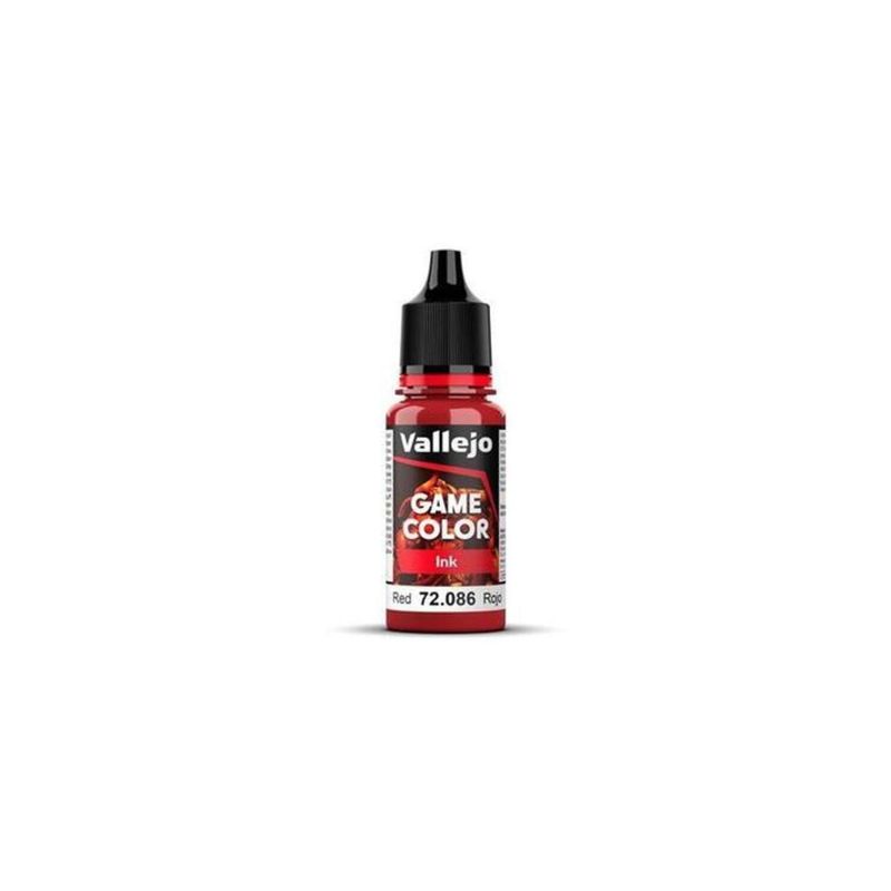 MANUEL VALLEJO - Acrylicos Vallejo Game Color 72086 Rojo 18 ml