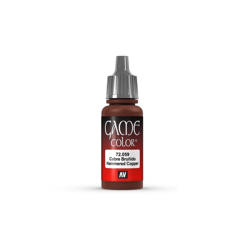 MANUEL VALLEJO - Acrylicos Vallejo Game Color 72059 Cobre Bruñido 18 ml