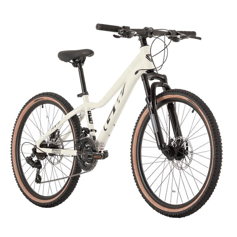 GW - Bicicleta de Montaña Rin 24 GW Monkey Blanco Negro MTB-