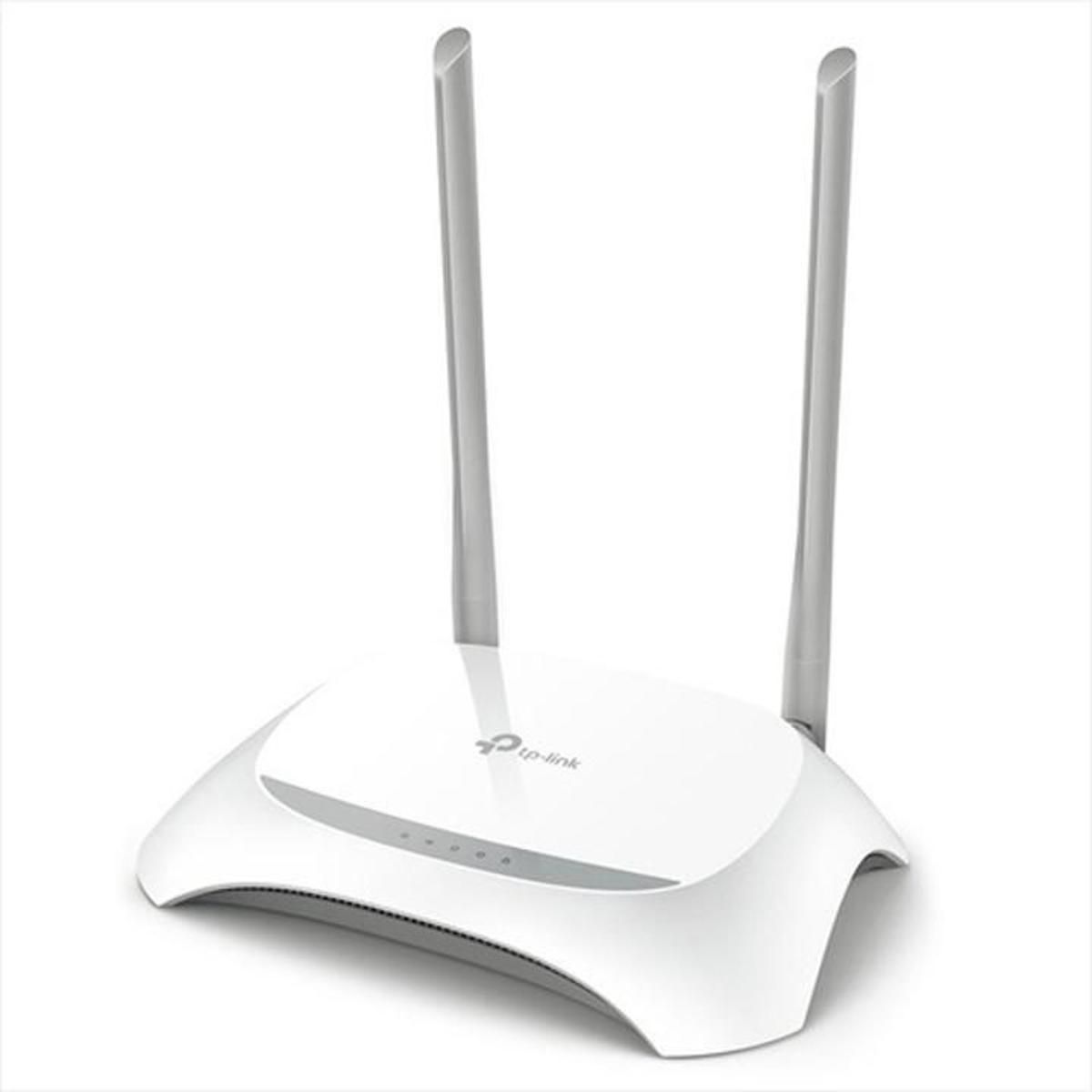 TP LINK - Router Inalámbrico Tp Link TL-WR840N 300Mbps vía inalámbrica