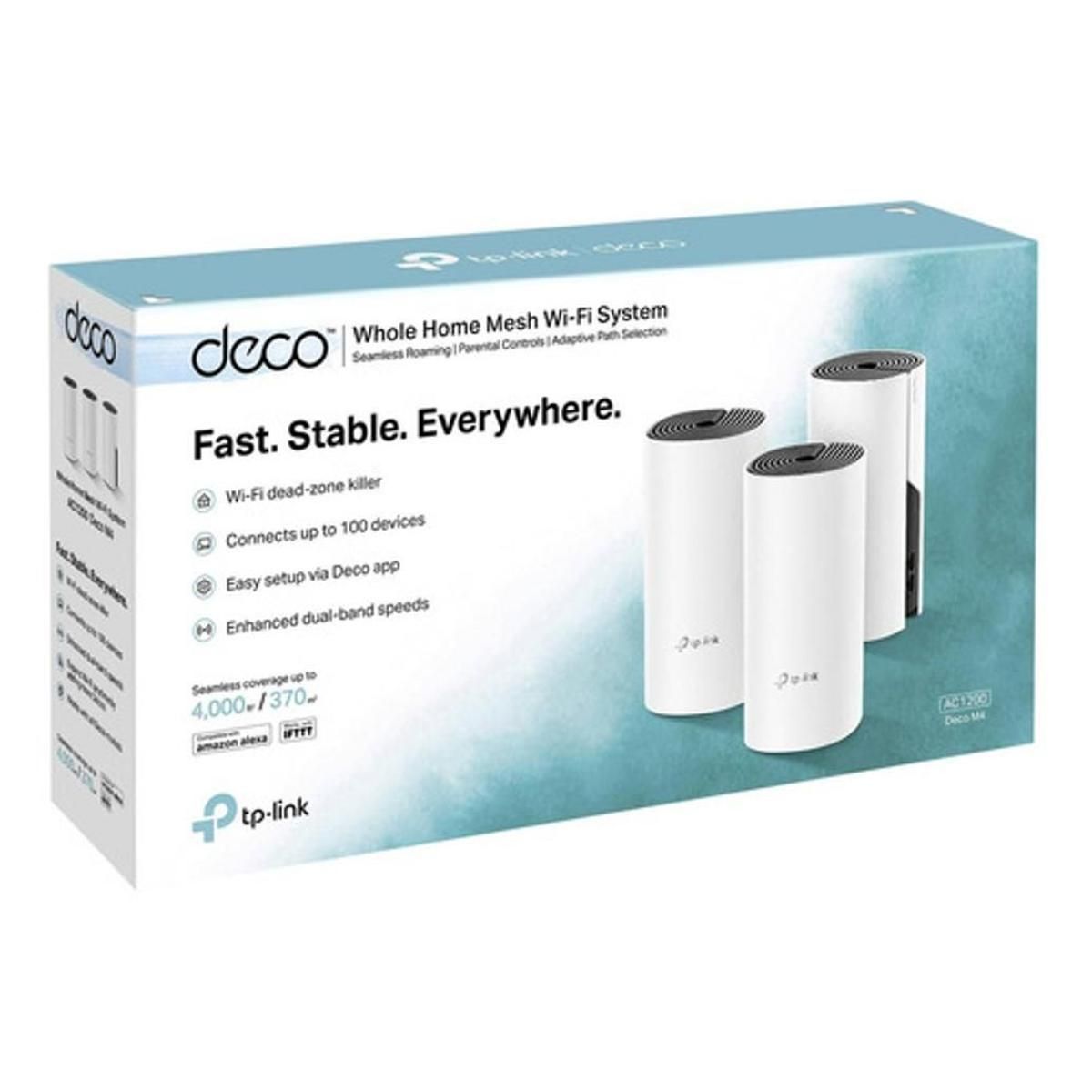 TP LINK - Router Wifi De Malla Doble Banda Ac 1200 Gigabit Pack Por 3