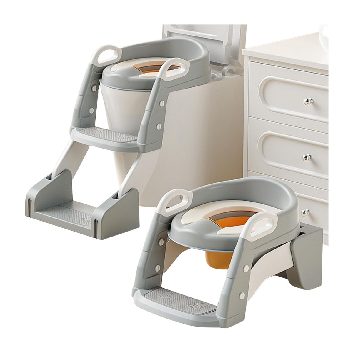 JON DI GROUP SAS - Vasenillas Para Bebes Reductor De Baño Escalera Inodoro 3-1