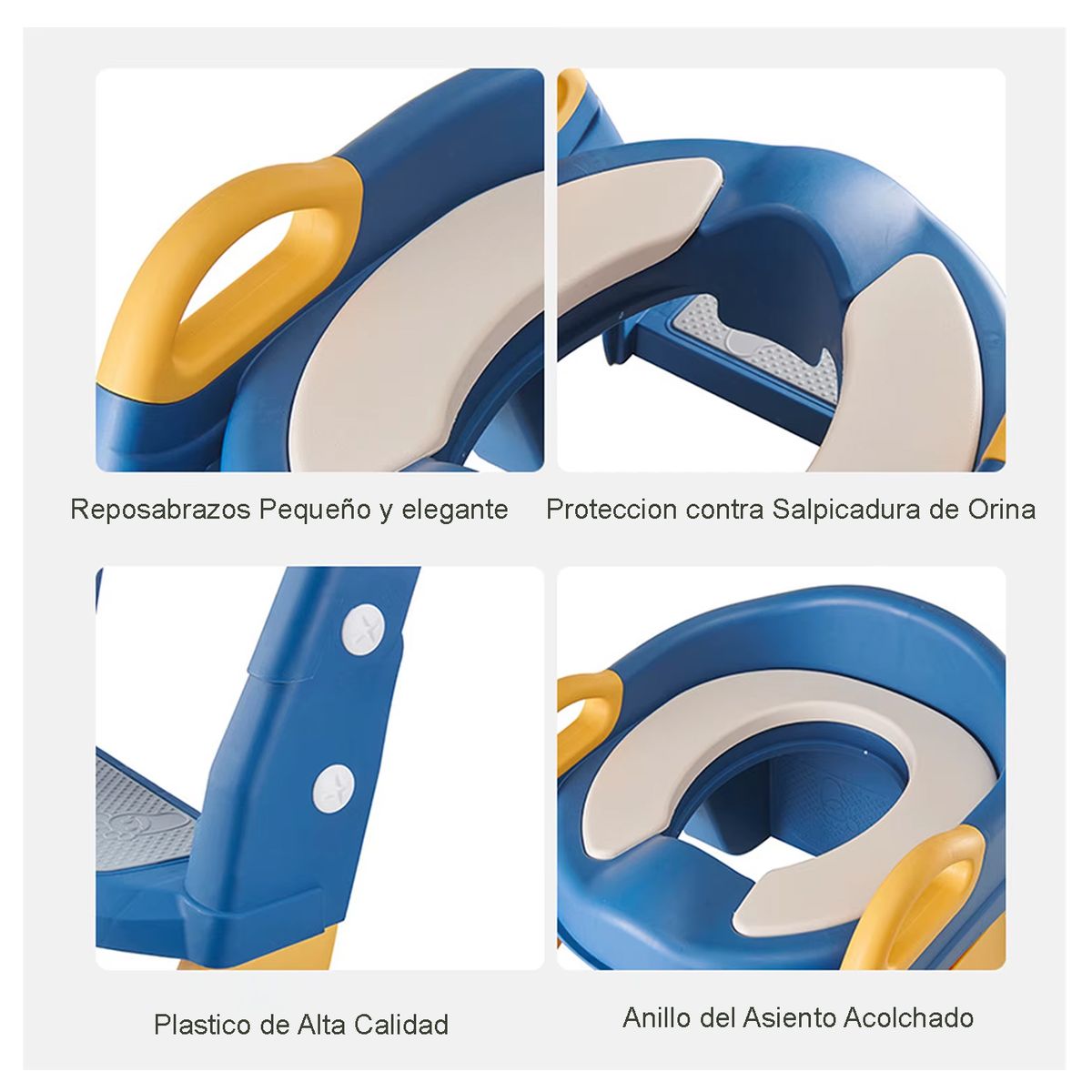 JON DI GROUP SAS - Vasenillas Para Bebes Reductor De Baño Escalera Inodoro 3-1