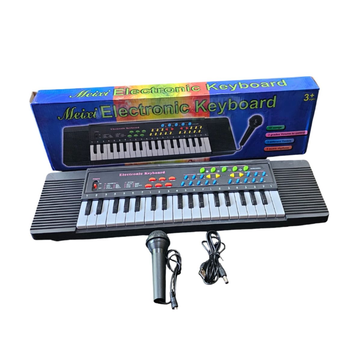 GENERICO - Piano Organeta Teclado Juguete Didáctico Niños 37 teclas