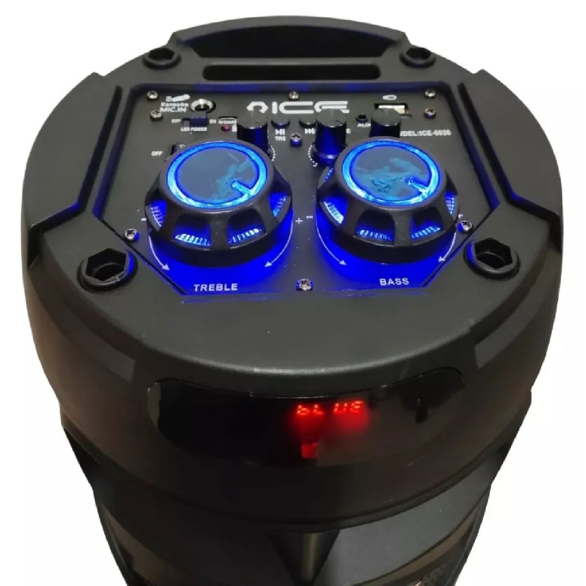 GENERICO - PARLANTE DE SONIDO GRANDE NEGRO PROFESIONAL