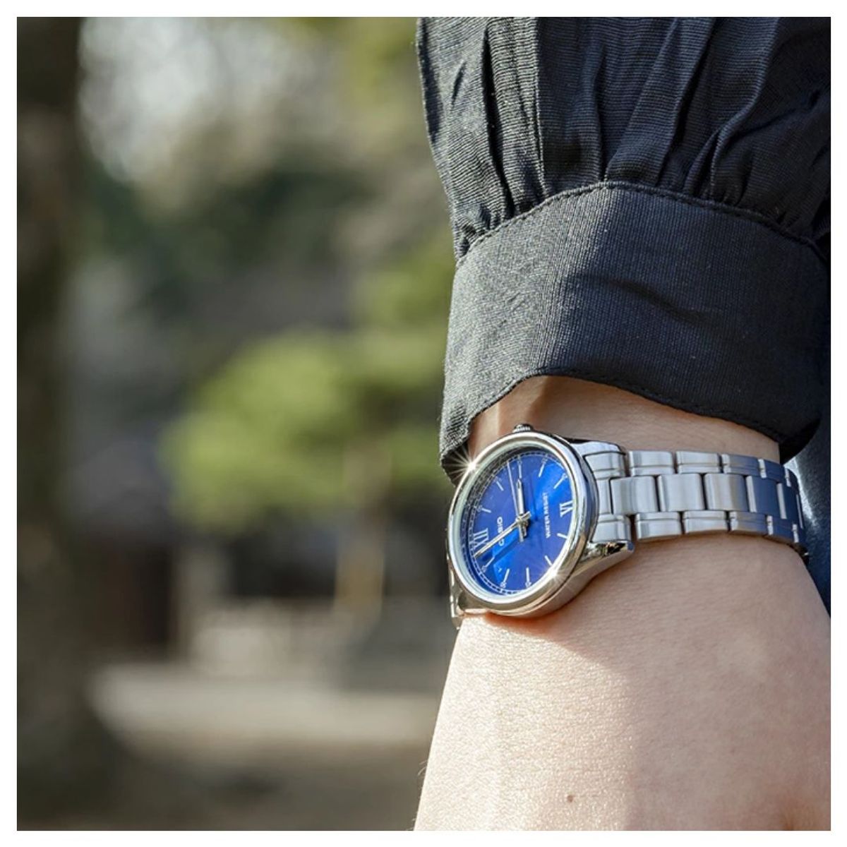 CASIO - Reloj Casio Modelo LTP-V005D-2B2 Diseño Elegante