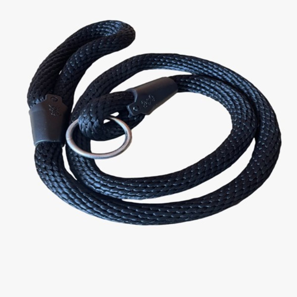 GENERICO - Lazo Cordón Collar De Ahogo Perros Negro