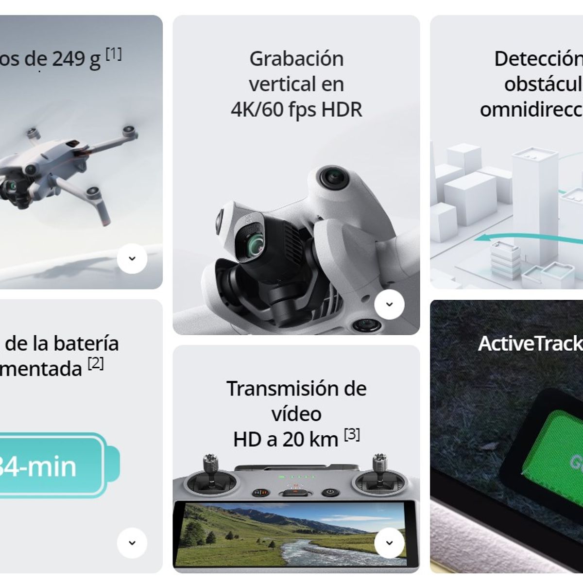 DJI - Drone DJI MINI 4 PRO 4K UHD 100 fps - 10Bits