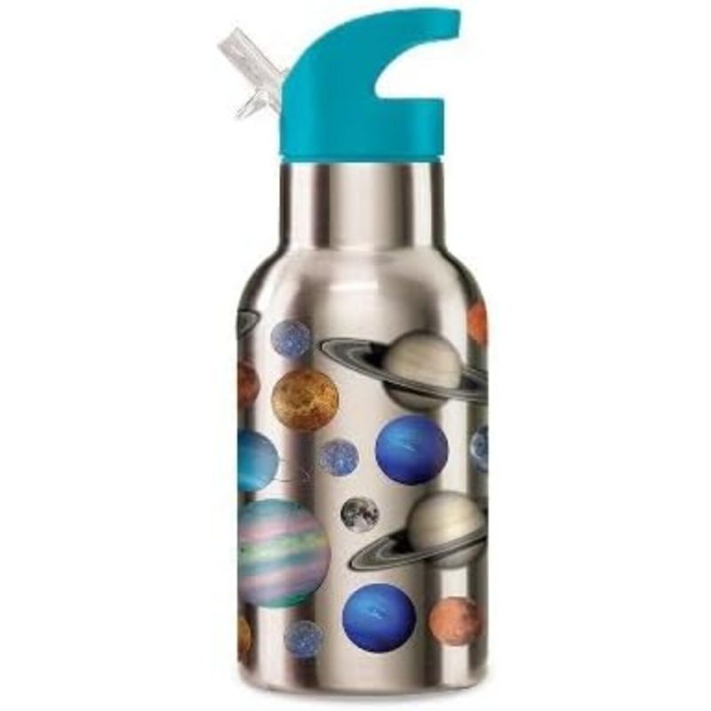 CROCODILE CREEK - BOTELLA PARA NIÑOS - ACERO INOXIDABLE - SISTEMA SOLAR