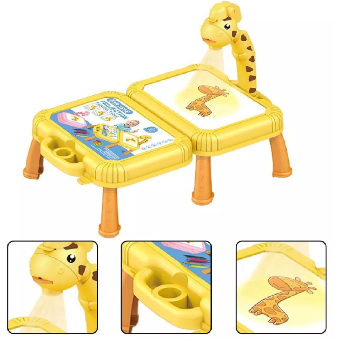 GENERICO - MESA DE DIBUJOS PARA NIÑOS CON PROYECTOR MESA INFANTIL