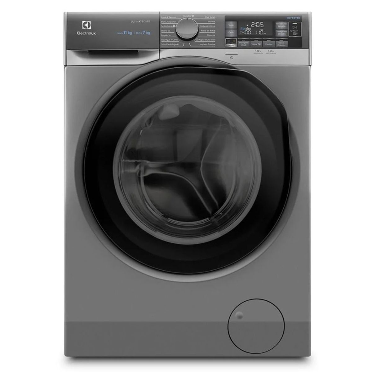 ELECTROLUX - Lavasecadora ELECTROLUX 11kg7kg Carga Frontal EWDX11L3EG Gris