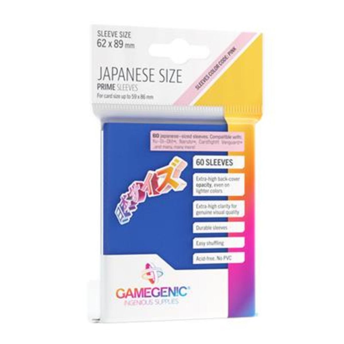 ASMODEE - Fundas Protectores YuGioh Just Sleeves Japanese Azul